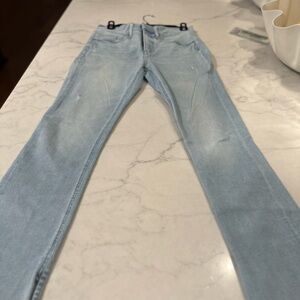 Express skyscraper jeans - Light  Blue Denim